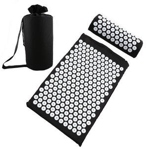 Acupressure Mat and Neck Pillow Set