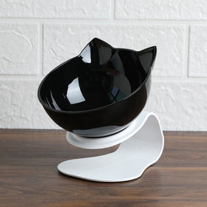 Orthopedic Anti-vomit cat bowl.