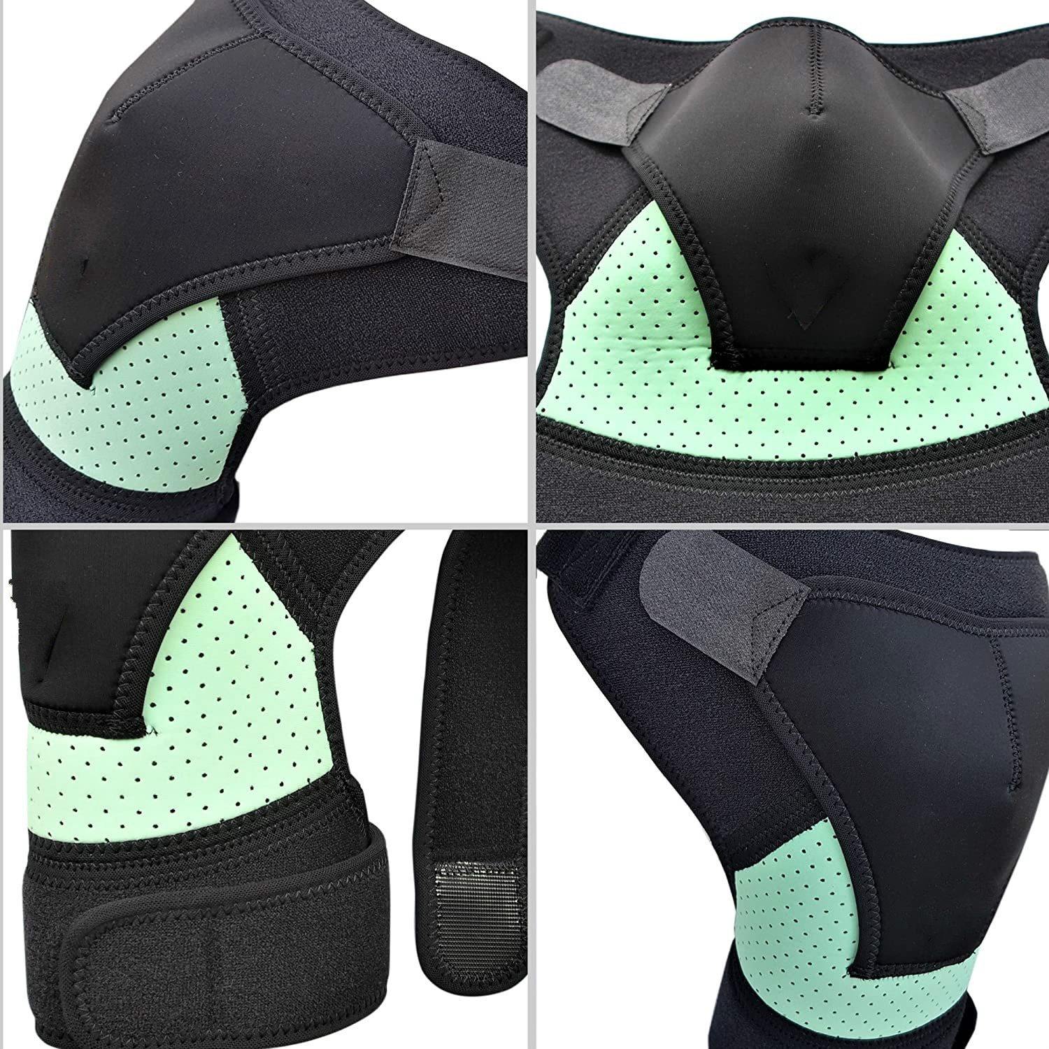 Shoulder Support Brace With Adjustable Strap