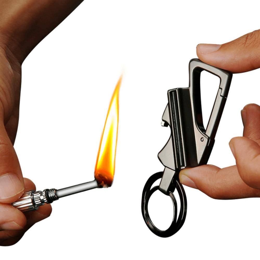 Keychain Fire Starter Survival Tool