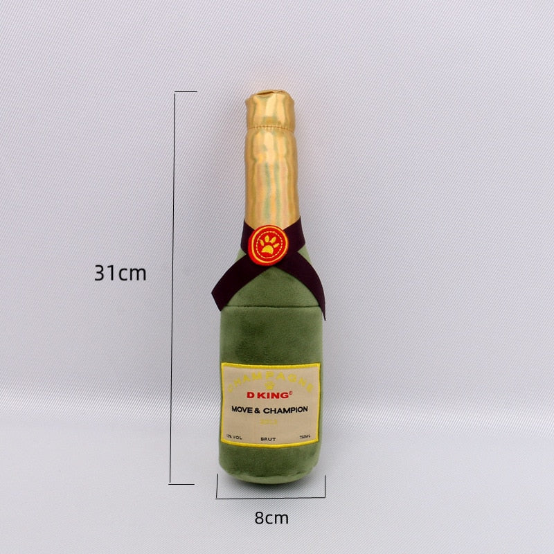 Champagne Dog Toy