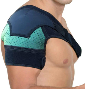 Shoulder Support Brace With Adjustable Strap