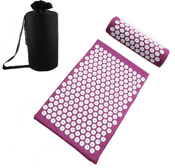 Acupressure Mat and Neck Pillow Set