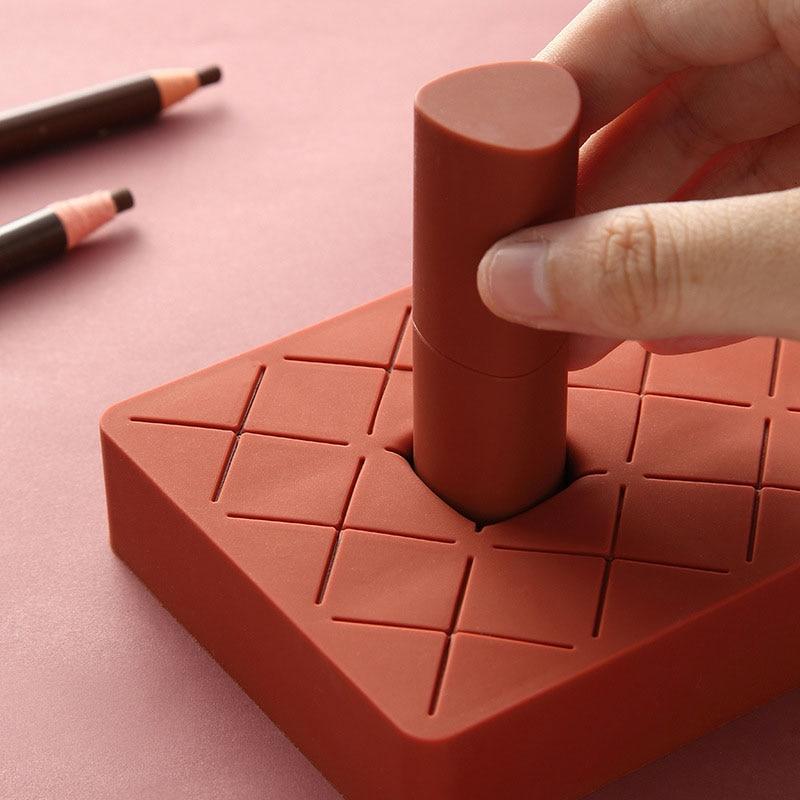 28 Grid Silicone Lipstick/Cosmetic organizer