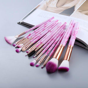 15Pcs Makeup Brushes Tool Set