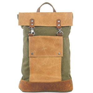 Waterproof vintage backpack,