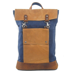 Waterproof vintage backpack,