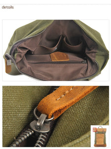 Waterproof vintage backpack,