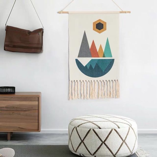 Boho Handmade Woven Wall Hanging Tapestry