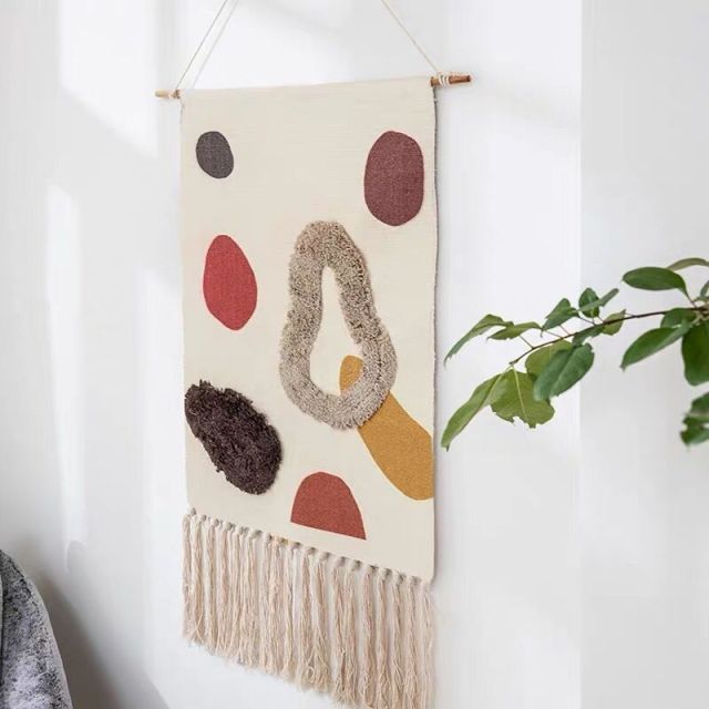 Boho Handmade Woven Wall Hanging Tapestry