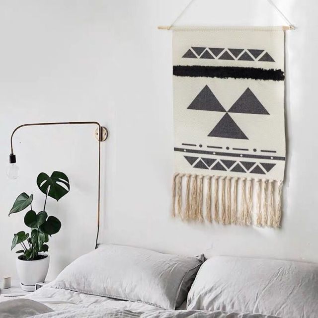 Boho Handmade Woven Wall Hanging Tapestry