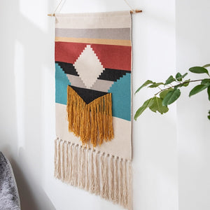 Boho Handmade Woven Wall Hanging Tapestry