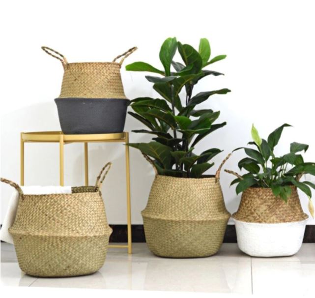 Handmade Bamboo Storage Baskets